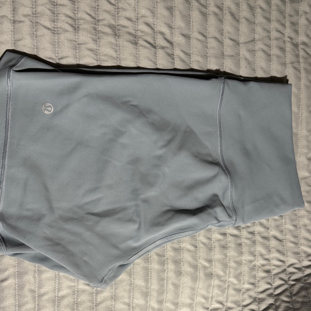 lululemon athletica Slate Blue Bike Shorts